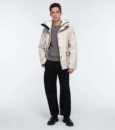 Shop Canada Goose Lockeport Jacket In Grey