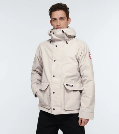 Shop Canada Goose Lockeport Jacket In Grey