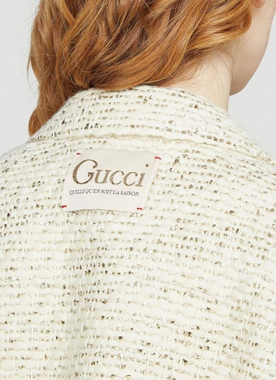 Shop Gucci Double In White
