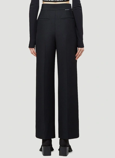 Shop Alexander Wang Tailored Trousers In Black