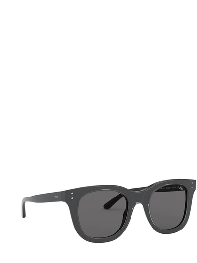 Shop Polo Ralph Lauren Square Frame Sunglasses In Black