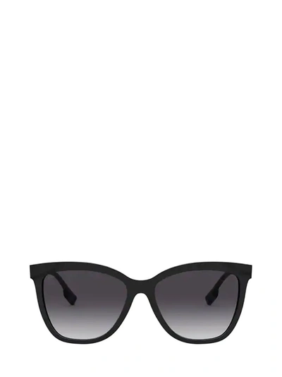 Shop Burberry Eyewear Oversized Square Frame Sunglasses In Black
