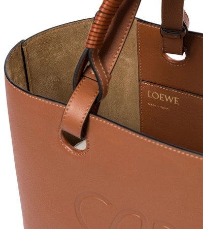 Totes bags Loewe - Anagram Tote Bag in brown - A657T23X022530