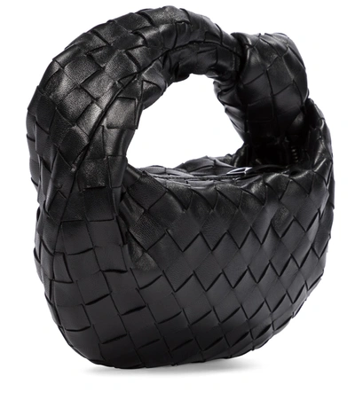 Bottega Veneta Bv Jodie Mini Leather Tote In Black