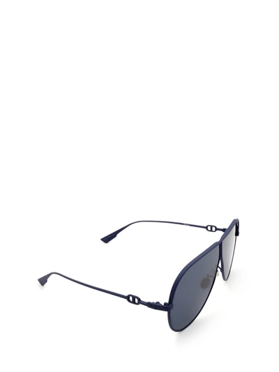 Shop Dior Eyewear Camp Aviator Sunglasses In Blue