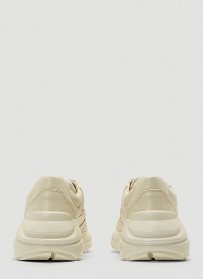 Shop Gucci X Disney Rhyton Sneakers In White