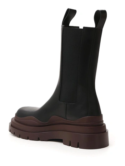 Shop Bottega Veneta The Tire Boots In Black