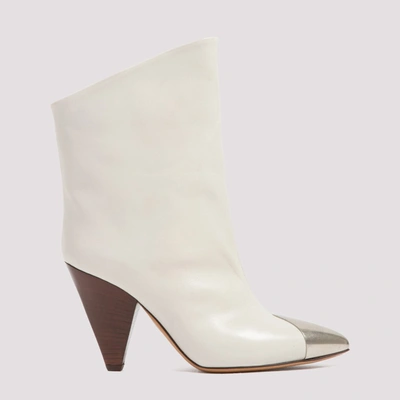 Shop Isabel Marant Lapee Pointed In White