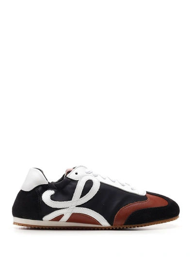 Shop Loewe Ballet Runner Sneakers In Black