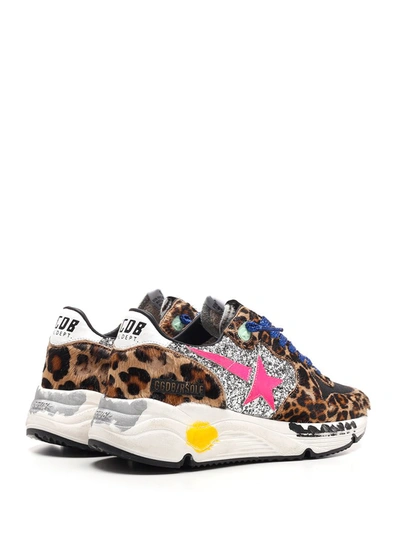 Shop Golden Goose Deluxe Brand Running Sole Sneakers In Multi