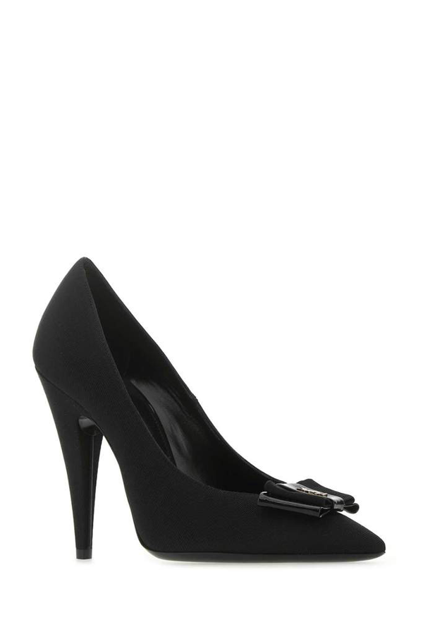saint laurent black high heels