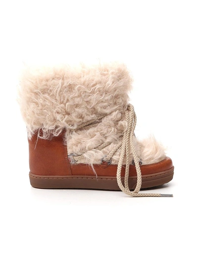 Shop Isabel Marant Nowles Snow Boots In Multi