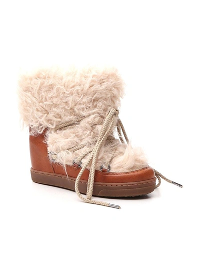 Shop Isabel Marant Nowles Snow Boots In Multi