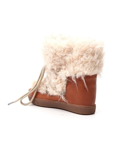 Shop Isabel Marant Nowles Snow Boots In Multi