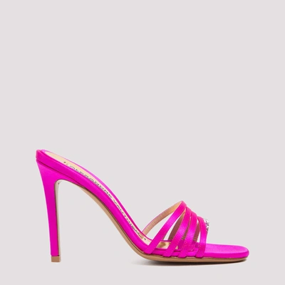 Shop Alexandre Vauthier Embellished Strap Sandals In Pink