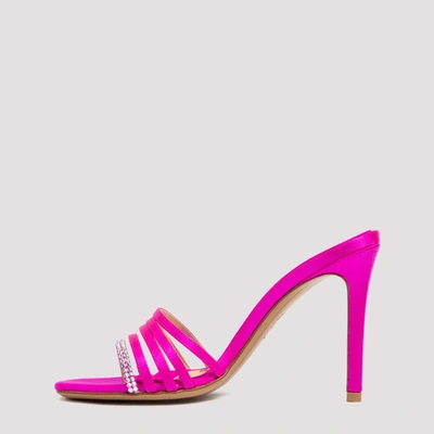 Shop Alexandre Vauthier Embellished Strap Sandals In Pink