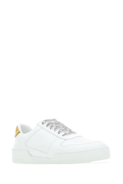 Shop Versace Ilus Low In White