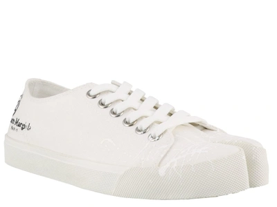 Shop Maison Margiela Tabi Bianchetto Sneakers In White