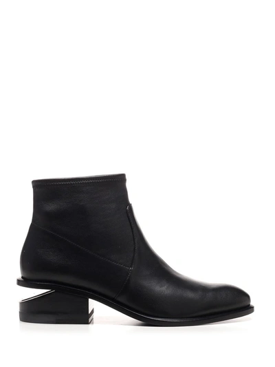 Shop Alexander Wang Kori Stretch Booties In Black