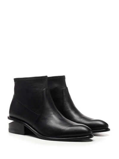 Shop Alexander Wang Kori Stretch Booties In Black