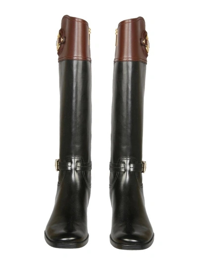 Shop Michael Michael Kors Stockard Boots In Black