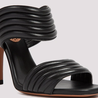 Shop Alaïa Heeled Mules In Black