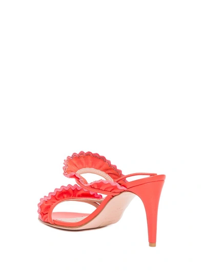 Shop Red Valentino Redvalentino R Curly Heel Sandals