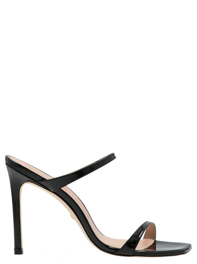 Shop Stuart Weitzman Aleena Sandals In Black