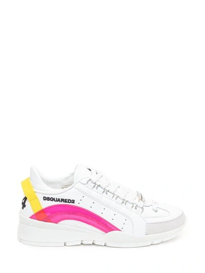 Shop Dsquared2 Logo Printed Lace In White