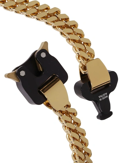Shop Alyx 1017  9sm Signature Lock Chain Necklace In Gold