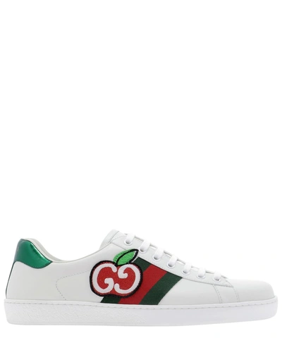 Shop Gucci Ace Low In White