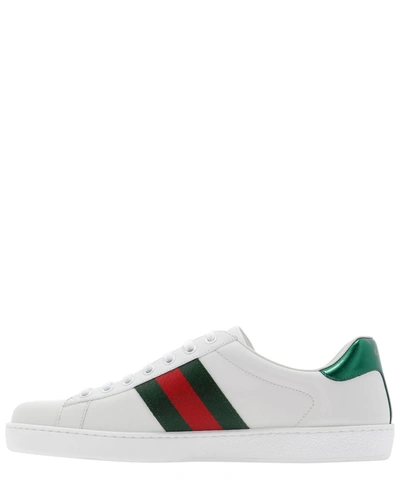 Shop Gucci Ace Low In White