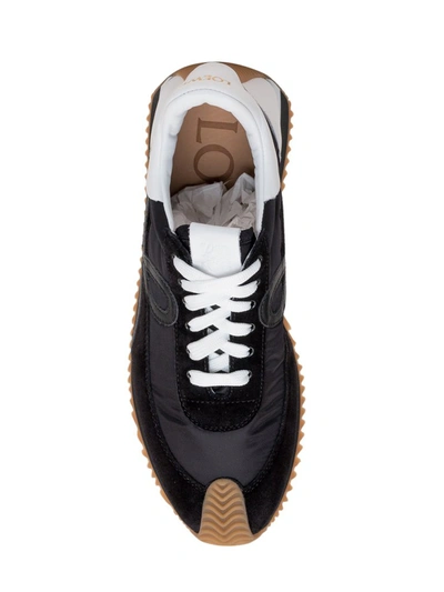 Shop Loewe Flow Runner Sneakers In Black