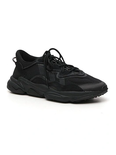 Shop Adidas Originals Ozweego Sneakers In Black