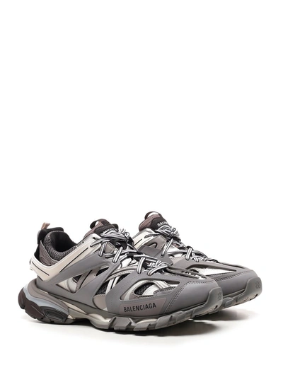Shop Balenciaga Track Sneakers In Grey
