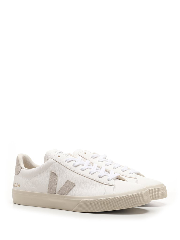 veja campo leather and vegan suede sneakers