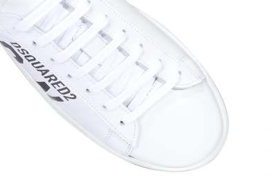 Shop Dsquared2 Icon Logo Print Low In White
