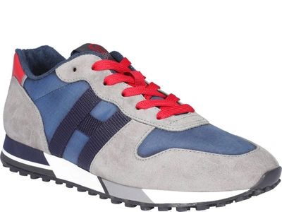 Shop Hogan H383 Sneakers In Grey