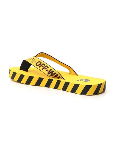 Shop Off-white Off In Yellow