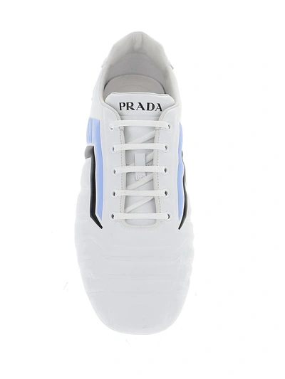 Shop Prada Rev Lace In White