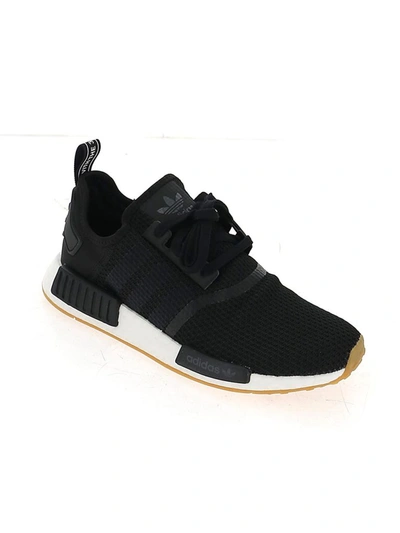Shop Adidas Originals Nmd_r1 Sneakers In Black