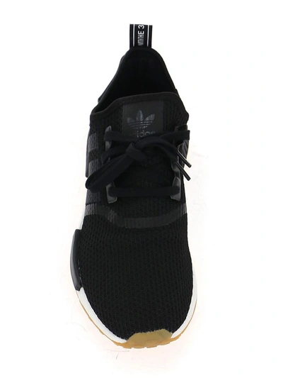 Shop Adidas Originals Nmd_r1 Sneakers In Black