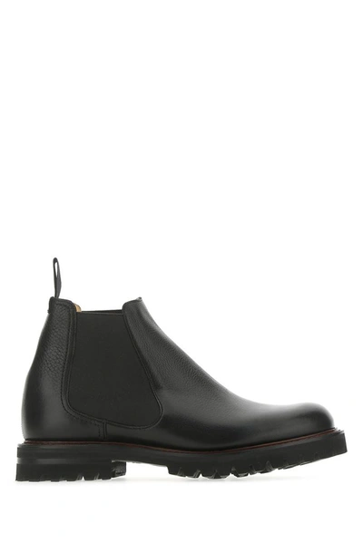 Shop Church's Cornwood Ankle Boots In Black