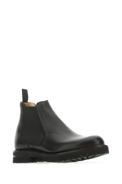 Shop Church's Cornwood Ankle Boots In Black
