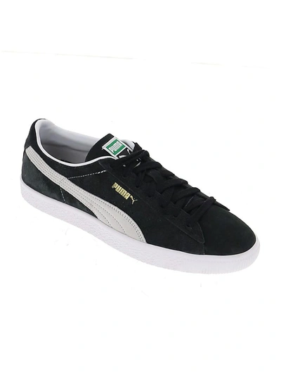 Shop Puma Vtg Low In Black
