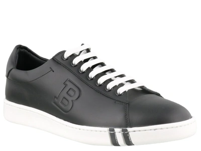 Shop Bally Asher Low Top Sneakers In Black