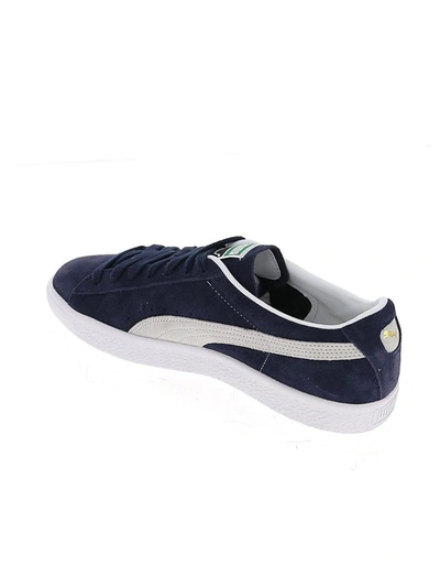 Shop Puma Vtg Low In Blue