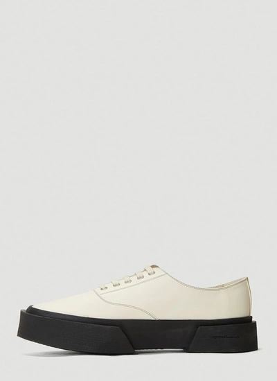 Shop Oamc Inflate Plimsoll Sneakers In White