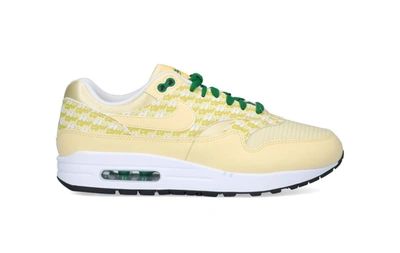 Shop Nike Air Max 1 Premium Sneakers In Yellow