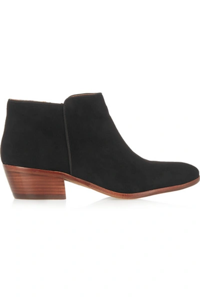 Shop Sam Edelman Petty Suede Ankle Boots In Black